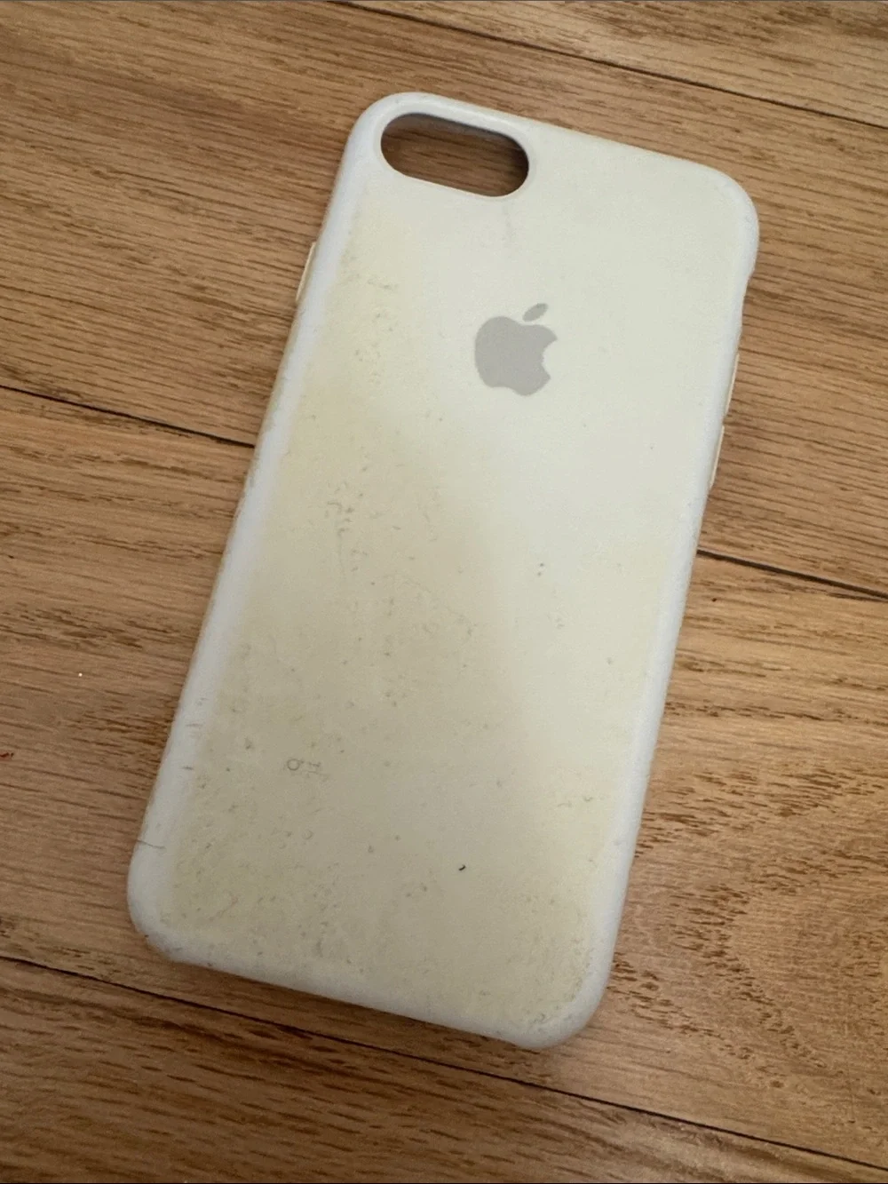 Apple Silicone iPhone Case - Off-White